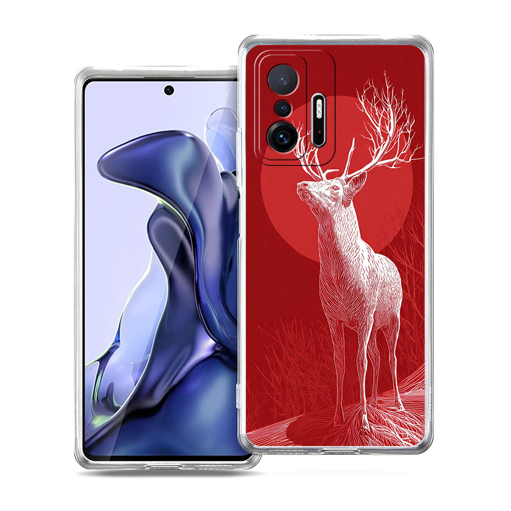 Phone Cases Red Deer - Funda Transparente para Teléfono Xiaomi Mi
