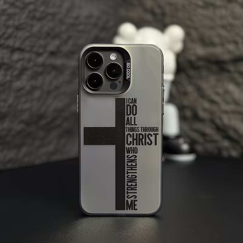 Phone Cases Otterbox - Funda Antihuellas con Diseño de Cruz