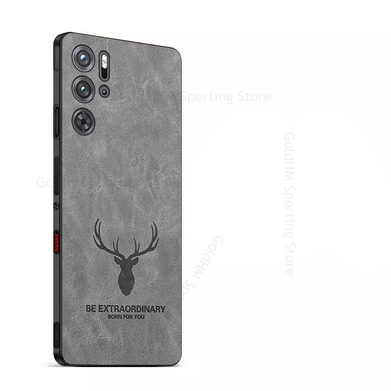 Phone Cases Red Deer - Funda de teléfono de cuero con