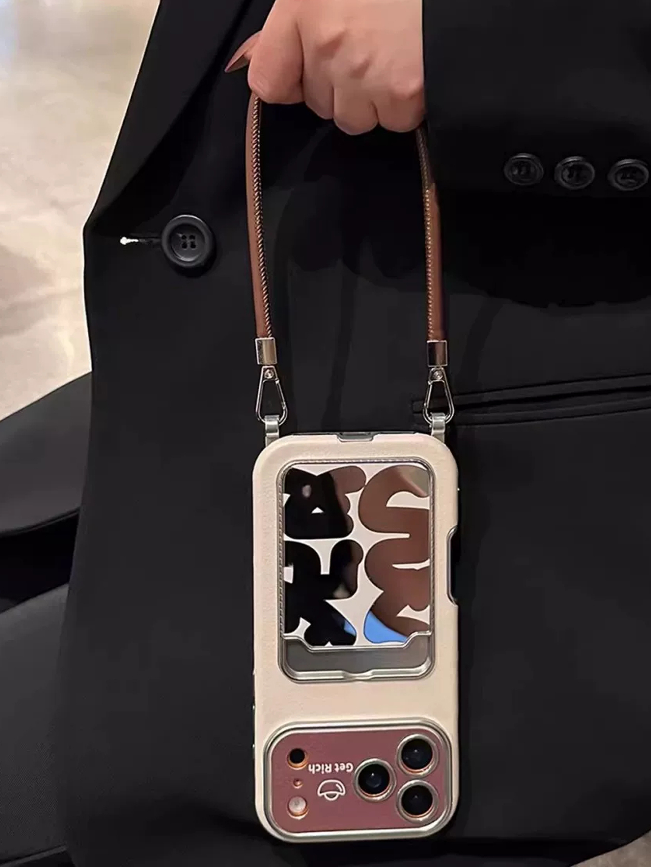 Phone Cases That Hold Cards - Funda de Lujo de Cuero con