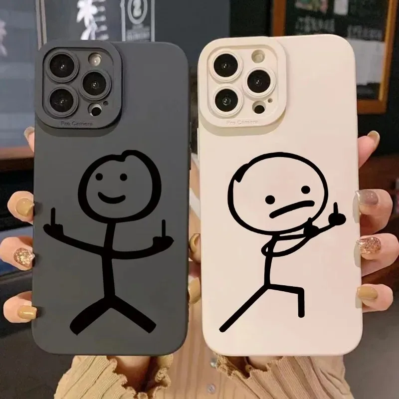 Phone Cases Cute - Funda de Silicona Mate con Diseño