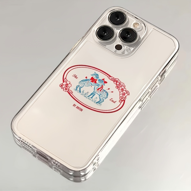 Phone Cases Red Deer - Funda Transparente para Teléfono con Diseño