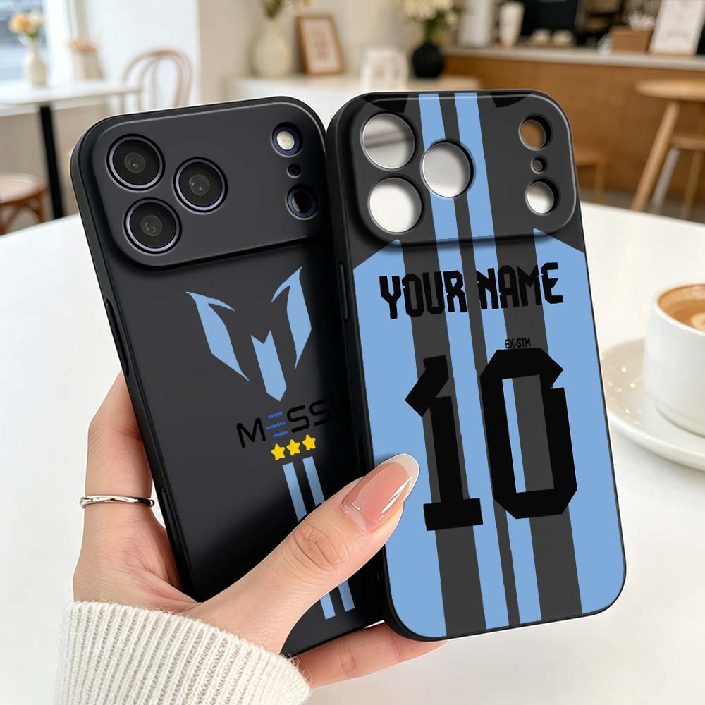 Phone Cases Jersey - Funda Protectora Negra para iPhone de