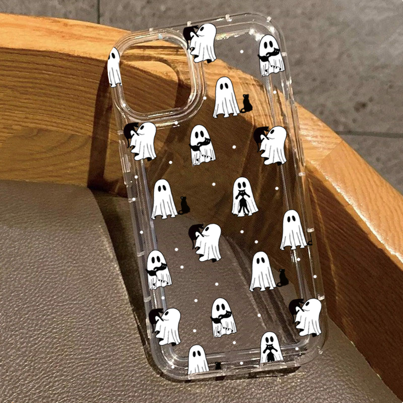 Phone Cases Otterbox - Funda transparente con estampado de fantasma