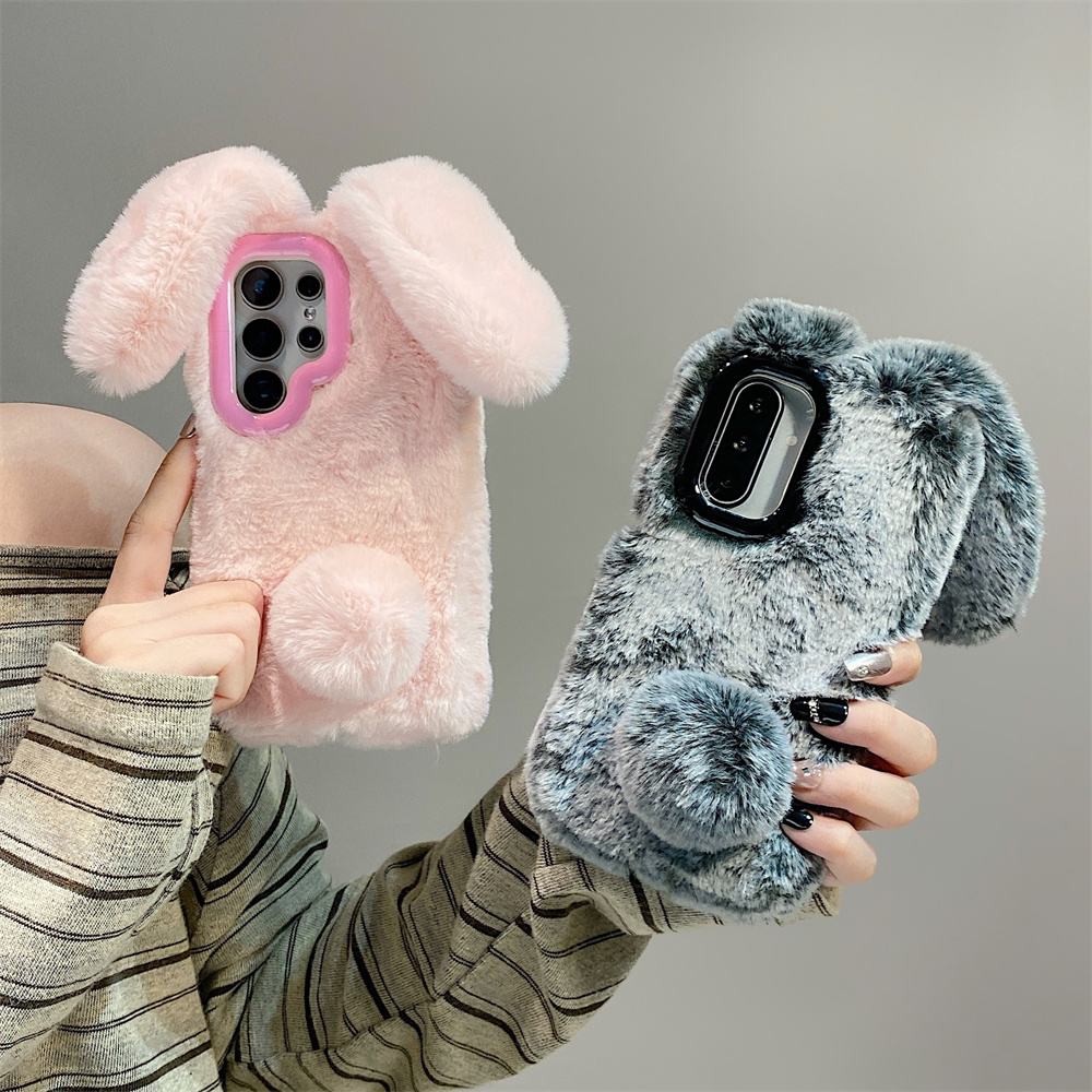 Phone Cases Cute - Funda de teléfono con soporte esponjoso