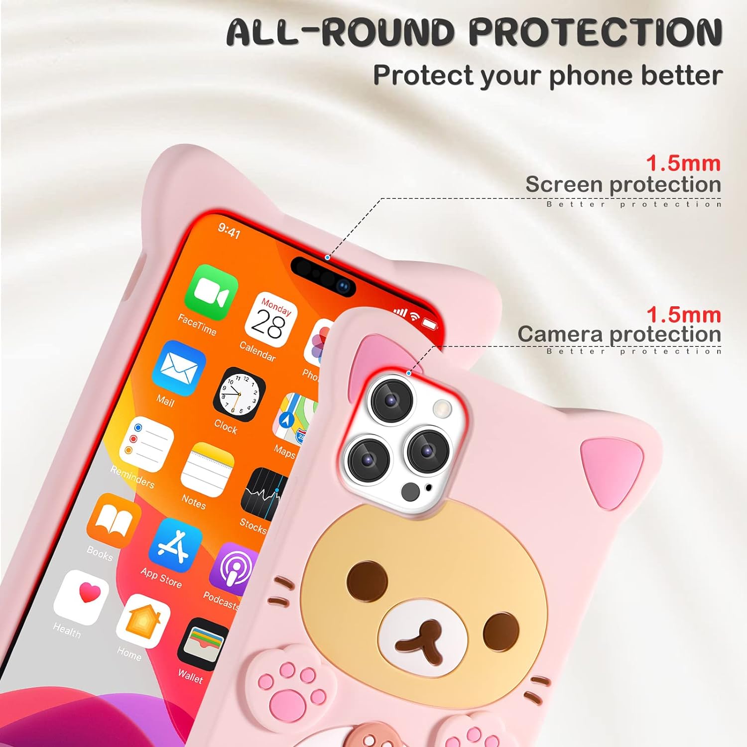 Para iPhone 16 15 14 13 12 11  - Phone Cases Junk reseña y precio