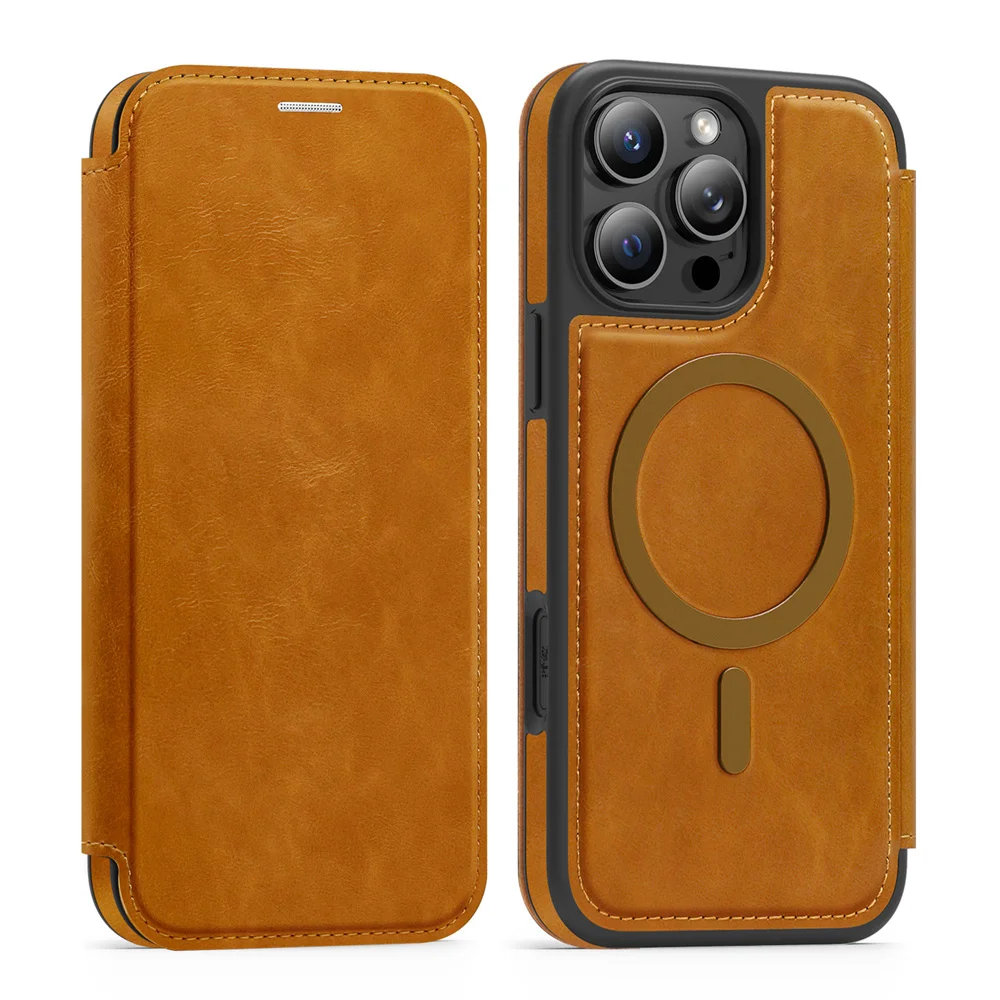 Funda de cuero con tapa magnét - Phone Cases That Hold Cards reseña y precio