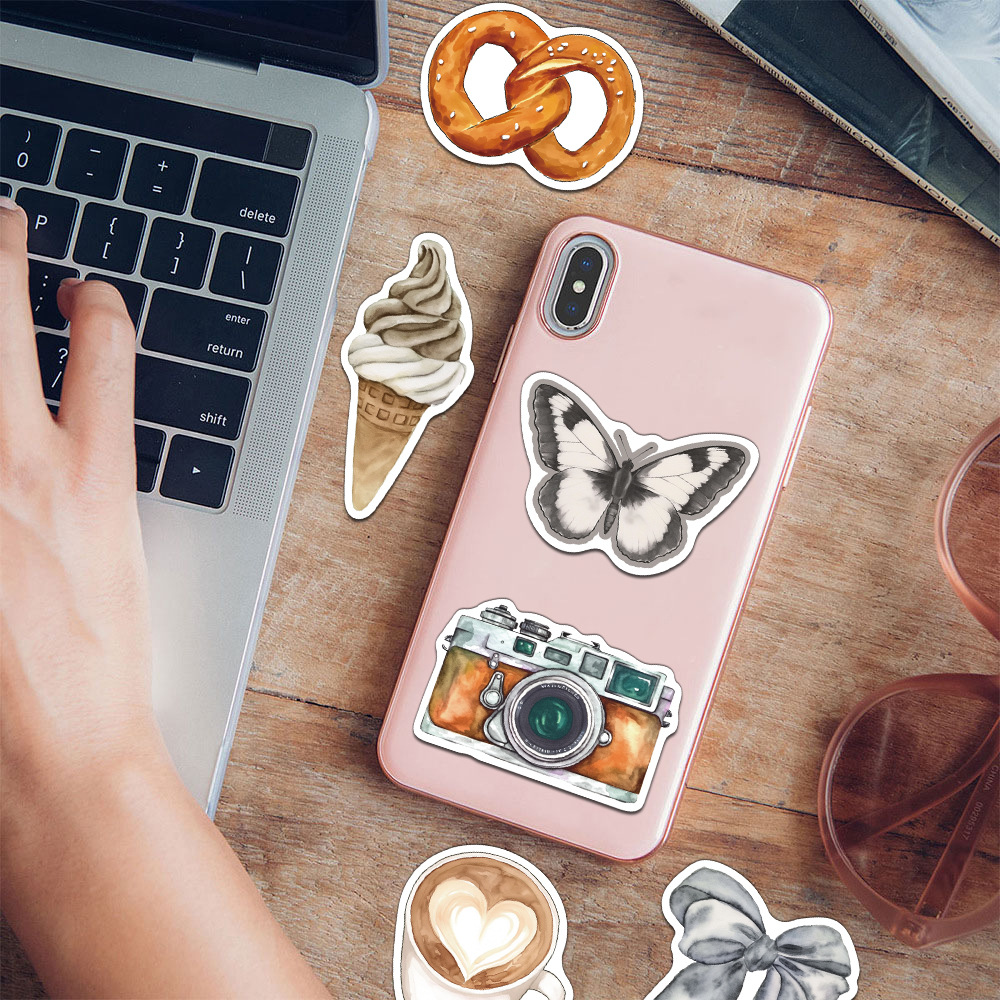 50 Uds. De pegatinas de grafit - Phone Cases Kids reseña y precio